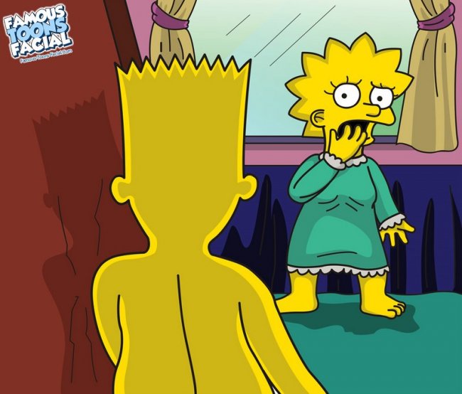 Bart and lisa sex in bed