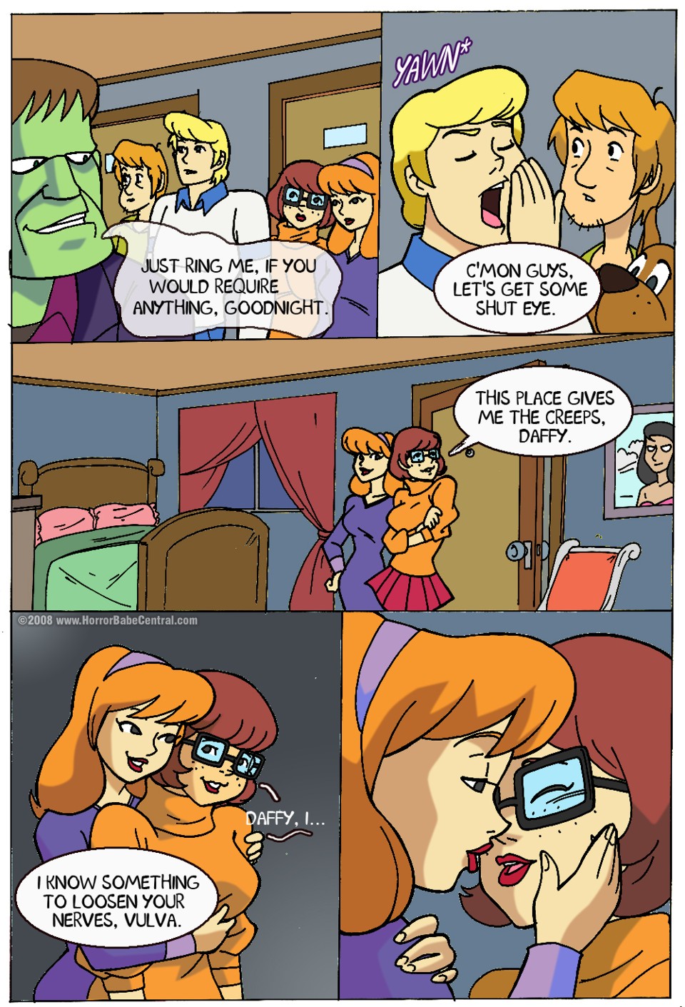 Scooby-Doo Porn Comics - all heroes in xxx action