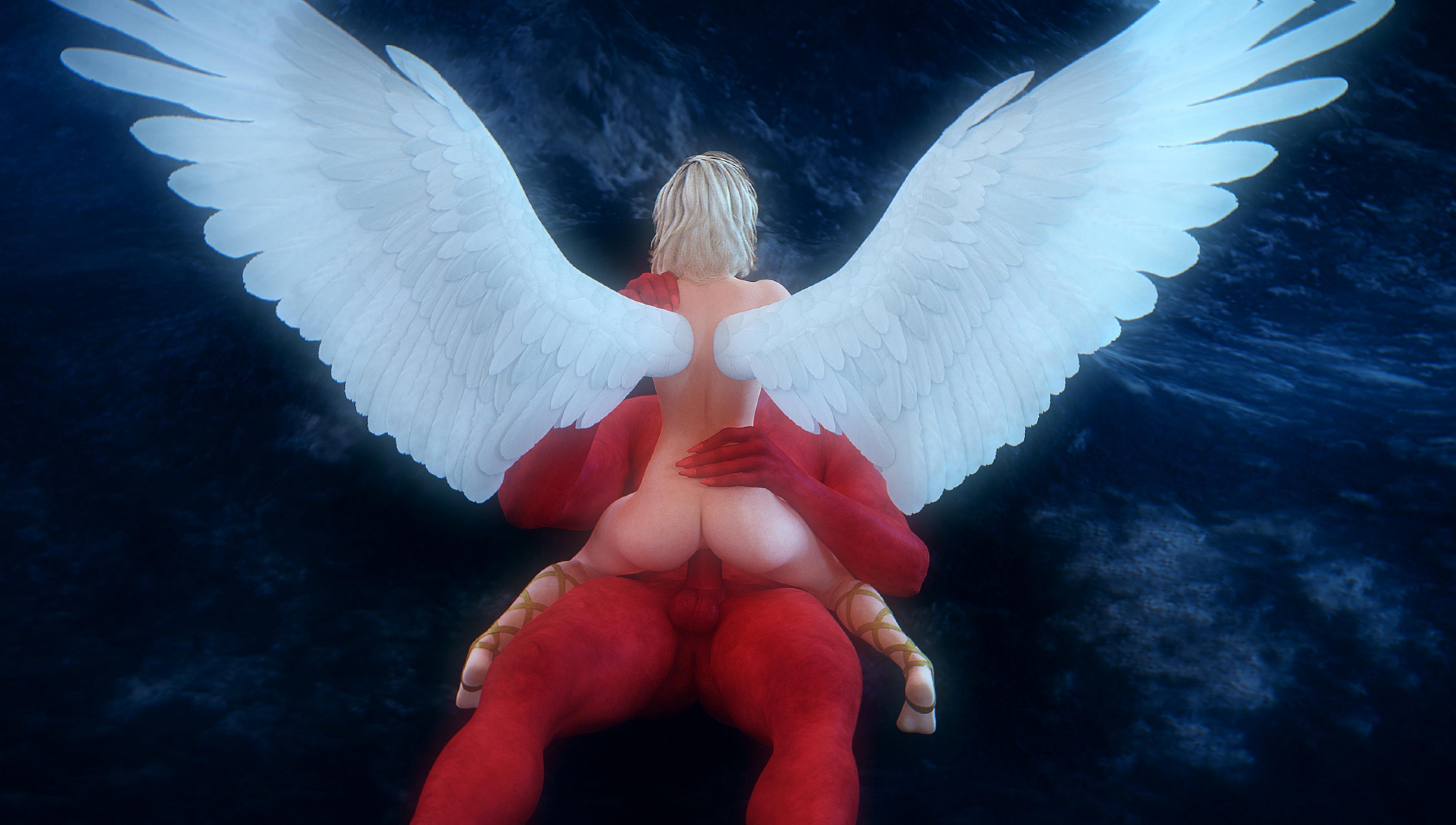 Sexy Angel Babe Gets Fucked By The Devil