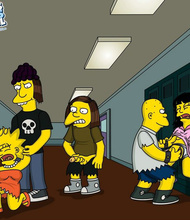 Simpsons - Jessica Lovejoy and Lisa at school