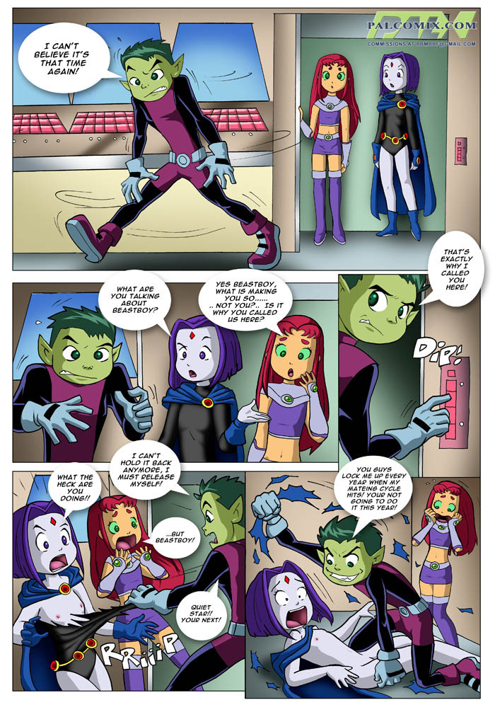 Wife Mind Control Sex Comics - Teen Titans - Mind Control Beast Boy or Mating season