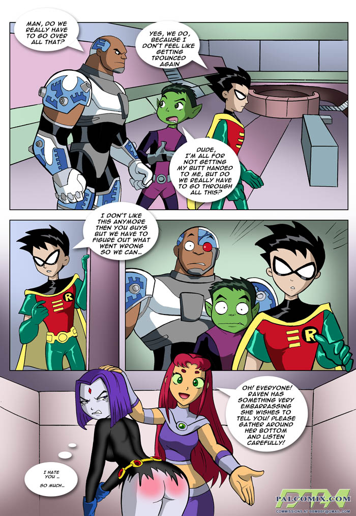 Teen Titans Nude Comic