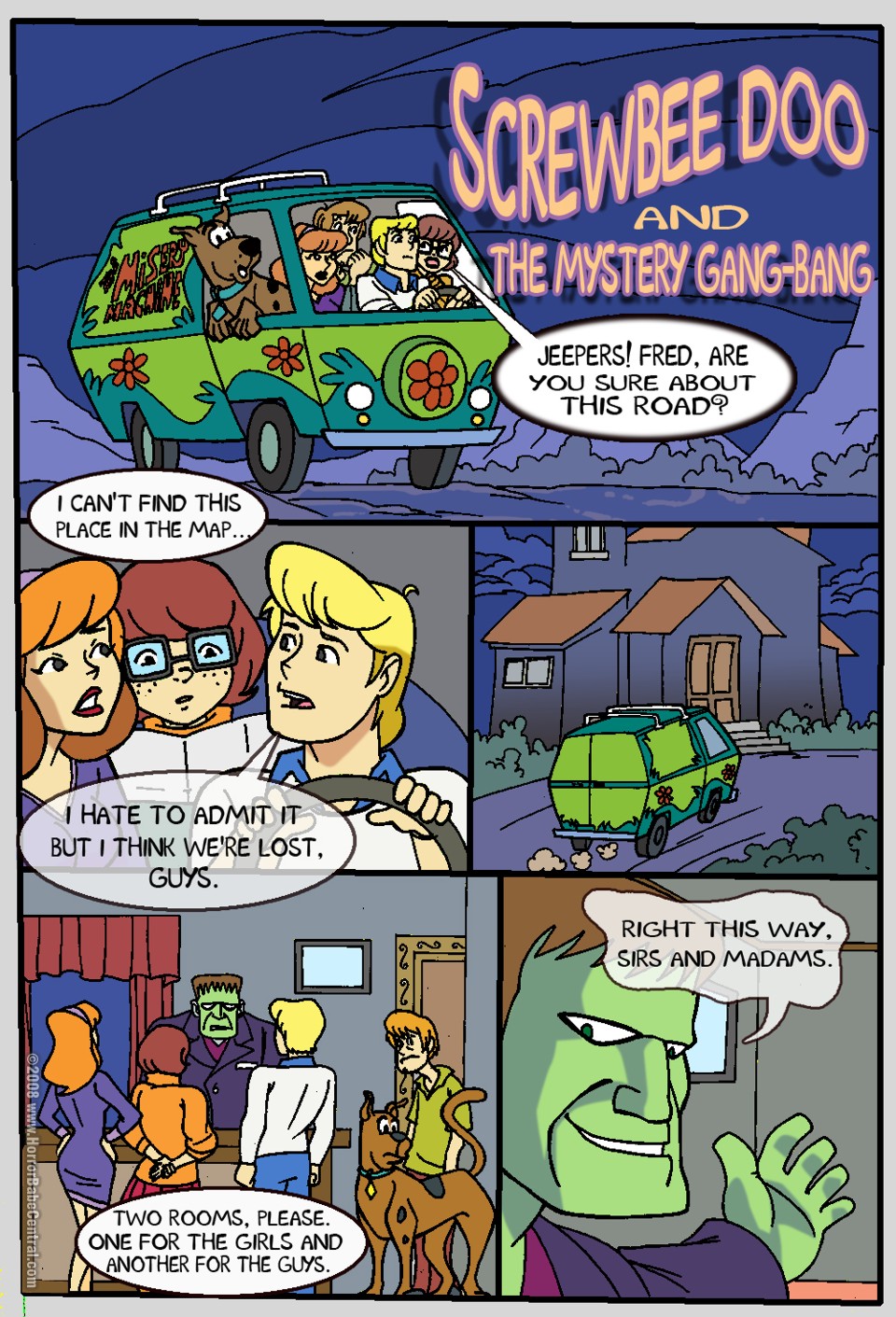 Scooby-Doo Porn Comics - all heroes in xxx action