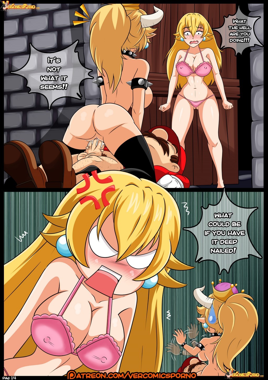Bowsette and Peach comic part 2