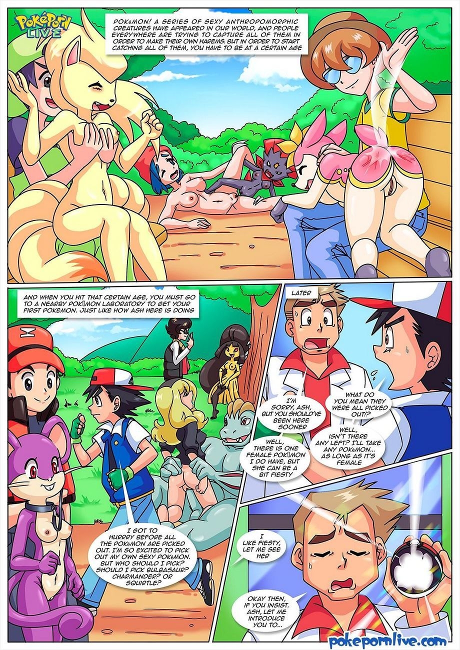 Pokemon sex comic